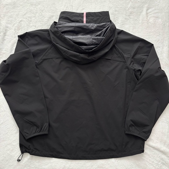 POLO GOLF RALPH LAUREN Packable Anorak Black Hooded Unlined Golf Windbreaker--L - Picture 10 of 15